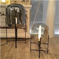 Nordic Post-modern Simple Glass Floor Lamps Creative Standard Lamp Table Lamps For Living Room Bedroom Bar Restaurant AC110-220V