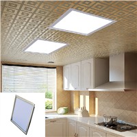 10pcs/lot 18W 300x300mm  Ultra-thin LED Ceiling Panel Lamp Cool White/Warm White 90-3014 SMD  (AC 100~240V)