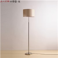 Simple modern floor lamp creative fashion bedroom bedside floor light lamp black cloth vertical lighting ZS106