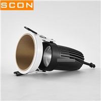 SCON led 9W hotel background wall ceiling Spotlight corridor aisle lights opening 7.5cm COB CREE CRI Ra&amp;amp;gt;85 wall Washing lamp