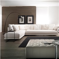 Modern Floor Lamp Stainless steel black color palting lampshade floor lamp Living Room reading bedroom office standing lamp