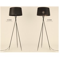 E27 elegant shine white black red Tripod Floor Lamp suit a variety of spaces like a home office study dining room hallway room