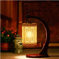 China ceramic table lamp, LED  comfortable home lamp, ceramic desk lamp, daily necessities