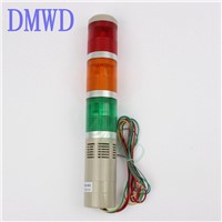 12V 24V 110V 220V Safety Stack Lamp Red Green Yellow Flash Industrial Tower Signal Light LTA-205 Red green yellow indicator