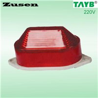 Zusen TB40 220V RED led Security Alarm Strobe Signal Warning Light LED Lamp small Flashing Light