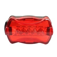 Super Bright Bicycle LED Rear Lamp Tail Back Light 6 Flash Modes Waterproof Bicycle LED Light NG4S