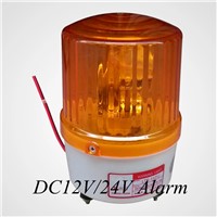 DMWD DC12V/24V Warning alarm Construction lamp bulb rotating beacon traffic light police siren LTE-1121 indicator light
