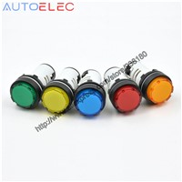 50Pcs AD136-22ES/AD22-22ES 22mm LED Indicator lights Power Indicator Light 5 color Signal Lamp for Power Distribution Cabinet