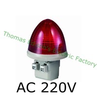 DMWD AC 220V 2 Screw Terminals Red LED Steady Industrial Signal Light Tower Lamp S-TX  . indicator light