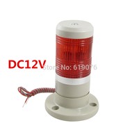 LED steady Red Signal Tower Industrial Tower alarm lamp  alarm lights  sound alarm 12V 24v 110V 220V