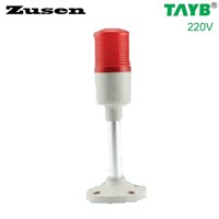 Zusen 40mm signal tower light  TB42-1T-D 220v red color led