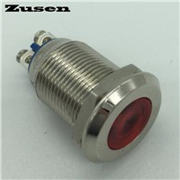 Zusen 12mm signal indicator lamp led light(GQ12-D/R/12V/N)