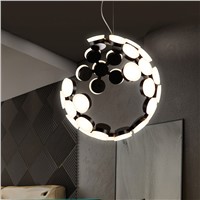 LED Nordic post-modern designers droplight sitting room dining-room creative personality wave light