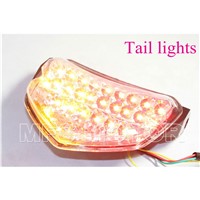 For Suzuki GSX-R GSXR 600 750 2004-2005 GSXR1000 2005-2006 Motorcycle motor Clear parts LED Tail Light