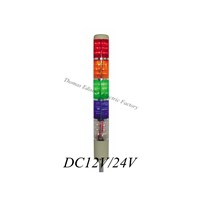 DC12V/24V Safety Stack Lamp Red Green Yellow Flash Industrial Tower Signal warning Light LTA-205 Red,green,yellow,blue,white