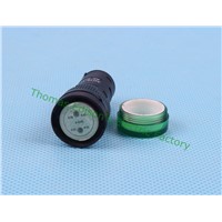 20pcs/lot LED power indicator lamp diameter 16mm AD16-16C LED signal light DC 24V Green