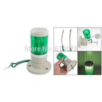 LED  Steady Single green color warning lamp  single layer alarm lamp