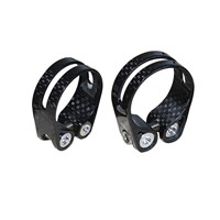 14g Carbon Bike Seat Clamps Water Proof 3K Carbon Fiber Bicycle Seatposts Clamps 31.8mm 34.9mm Super Light