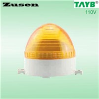 Zusen TB60 110V yellow led small Signal Warning Light LED Lamp small Flashing Light