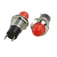 5 Pcs 3/8&amp;amp;quot; Thread Red Lamp Signal Indicator Pilot Lights DC 6.3V