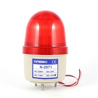 Industrial DC 12V Mini Red LED Flash Bulb Warning Light Signal Tower Lamp N-2071
