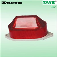 Zusen TB40 24V RED led Security Alarm Strobe Signal Warning Light LED Lamp small Flashing Light