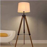 Simple Triangle Floor Lamps Nordic personality creative woody American solid wood floor lamp LU629187 ZL23 YM