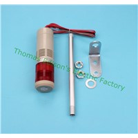 DMWD DC12V 24V AC 110V 220V Safety Stack Lamp Red Green Yellow Flash Industrial Tower Signal warning Light LTA-205 Red indicator