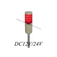 DC12V/24V Safety Stack Lamp Red Green Yellow Flash Industrial Tower Signal warning Light LTA-205 Red