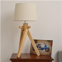 Vintage Cottage Handmade Original Wood Fabric Led E27 Fllor Lamp For Living Room Study Bedroom Deco H 156cm 1775
