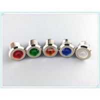 6V 16mm metal metal signal lamp lights LED lights red green blue yellow white 5 color waterproof and dustproof