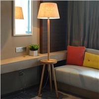 Modern simple floor lamp living room bedroom dining room dining room new Chinese style creative LED vertical floor lamp lighting