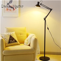 Nordic LED floor lamp, living room, bedroom, bedside, eye protection lamp, tattoo, embroidery, nail beauty lamp Postage free