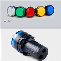 Green high brightness LED Light 12v 24v 220v 380v Signal Lamp Electric Cabinet use  pilot lamp 10pcs/Lot Indicator Light
