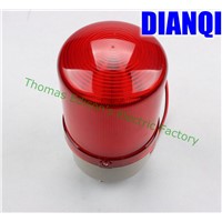 AC220V Wired Flash Strobe Blinking Siren Sound and Quiet Alarm 2in1 Industrial Warning Light with Alarm  LTE-1101