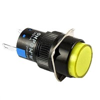 Electrical Circuit DC 24V Yellow LED Indicator Light