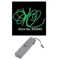 3Meter 5.0mm el wire+ + 3v AAA Sound Activated Battery Inverter+ Mix Order Available