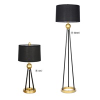 Nordic style three-wheeled Floor Lamps after the modern creative bedside LED eye protection vertical lamp LU718117