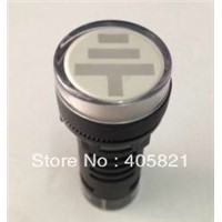 LED earthing position pilot lamp AD16-22W/N 22MM