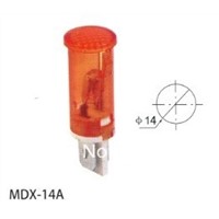 Indicator pilot light NHC,MDX-14A DC12V DC24V AC220V 14mm