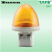 Zusen TB30-Y-24V GREEN  Strobe Signal Warning Light LED Lamp small Light