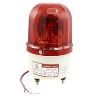 DC 24V 10W Red Rotating Flashing Light Industrial Signal Warning Lamp