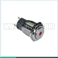 IN29 19mm 12VDC illuminated metal indicator with pilot lamp