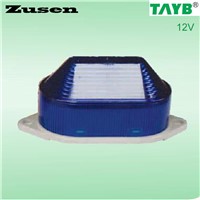 Zusen TB40 12V BLUE led Signal Warning Light LED Lamp small Flashing Light