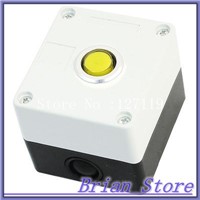 24V Plastic Case Yellow Signal Indicator Light Pilot Lamp Bulb w Box