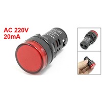 Ac 220V 20Ma Screws Connection Led Signals Light Lamp Red Ad16-22D/S