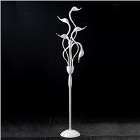 Meta Swan Floor Lamp in Metal by Italy Fabio Fornasier 6 G4 LED Bulbs Light Home Standing Lighting Fixture