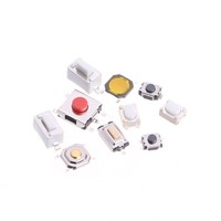 250 Pcs 10 Types Tactile Push Button Touch Switch Remote Keys Microswitch W613