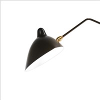 STANDING LAMP 3 ARMS by Serge Mouille floor light contemporary lighting industrial loft style