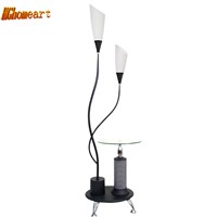Led Coffee Table Modern Floor Lamps for Living Room Luminaria Black Lighting Iron Tripod Floor Lights Decor Standing Lamps